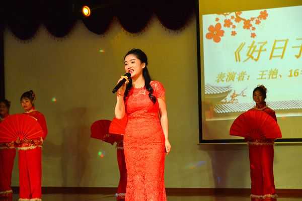 江西婺源茶業職業學院：迎新年晚會慶元旦