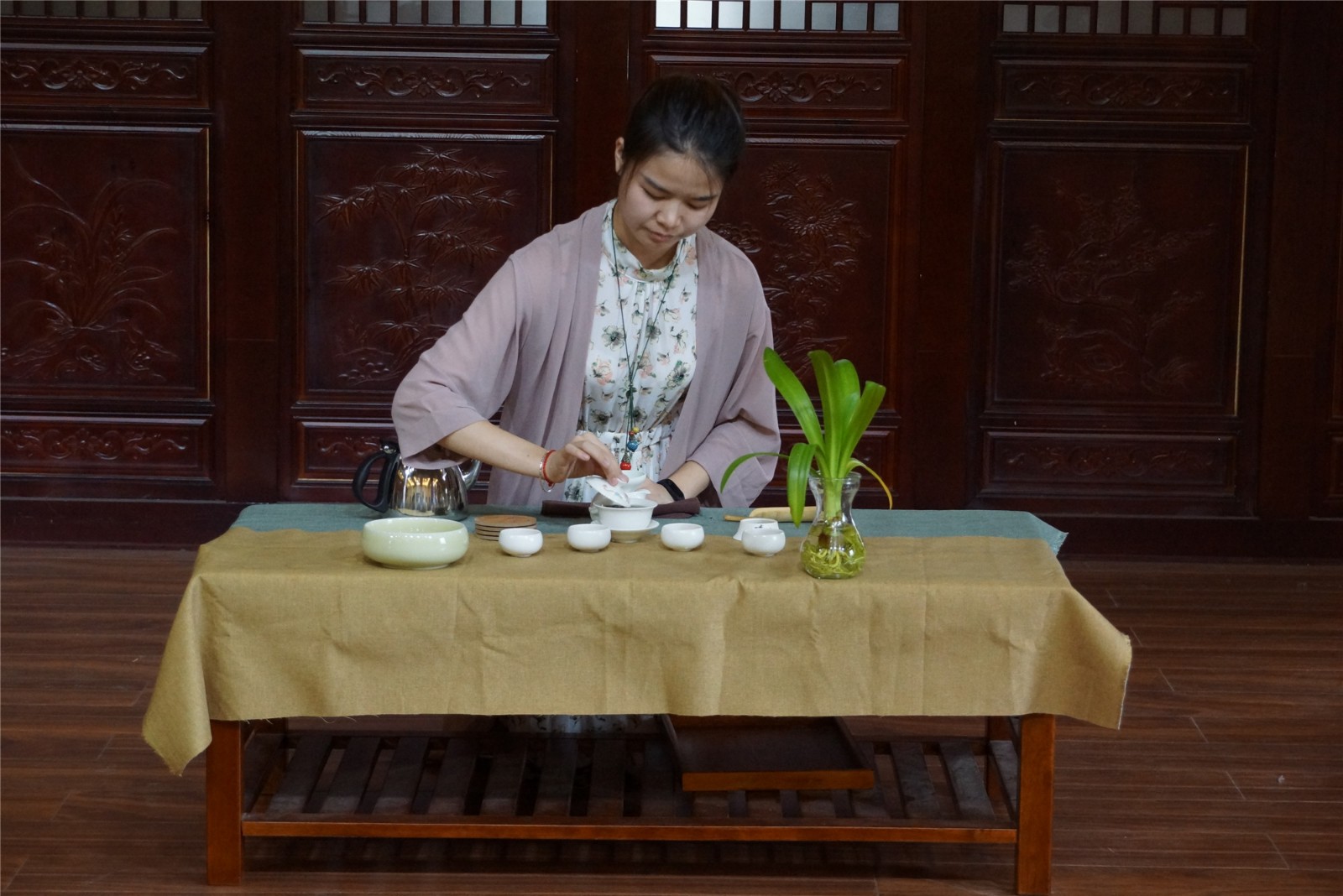 2017年度江西婺源茶業職業學院第三期涉茶類國家中高級職業資格考試順利舉行