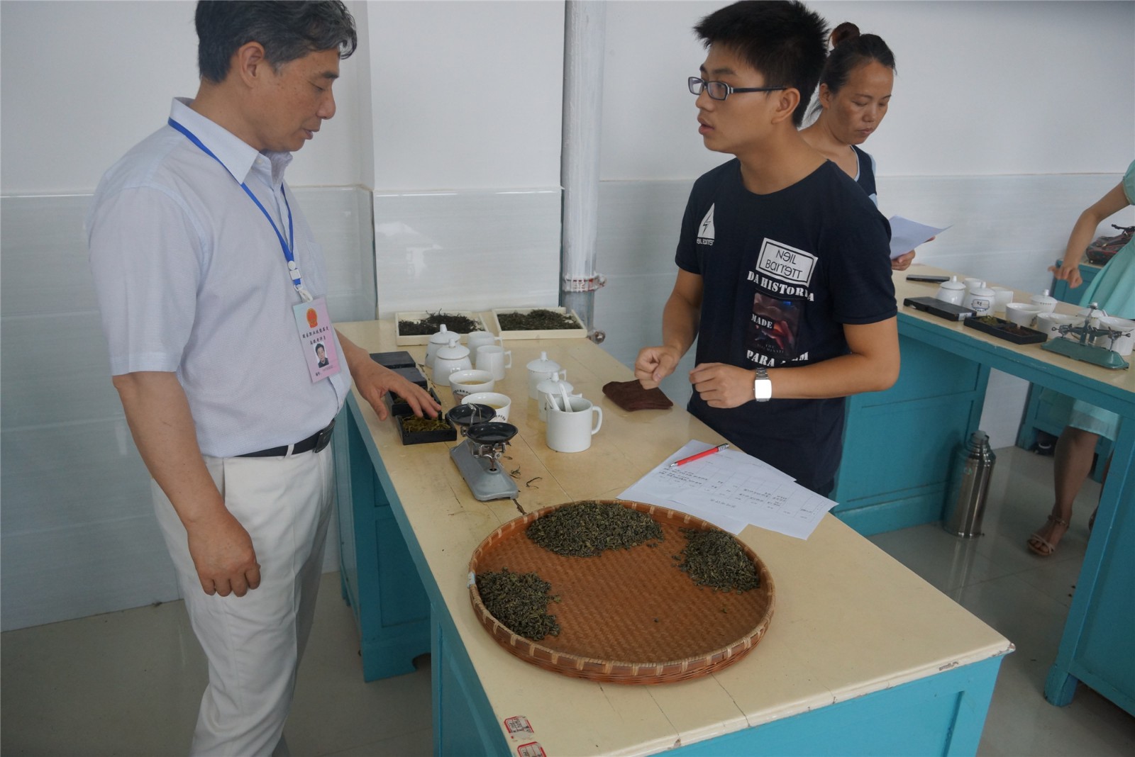 2017年度江西婺源茶業職業學院第三期涉茶類國家中高級職業資格考試順利舉行